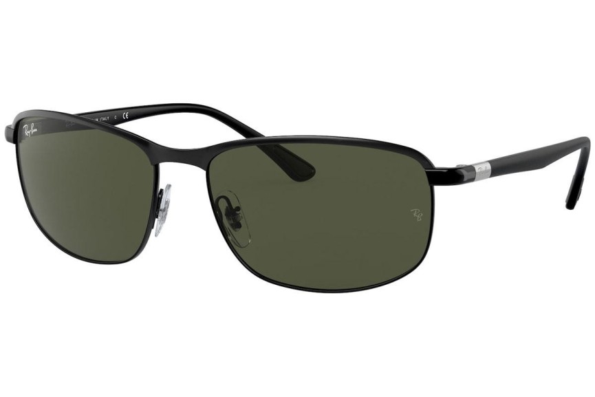 Ochelari de soare Ray-Ban RB3671 186/31 Dreptunghiulari Negri