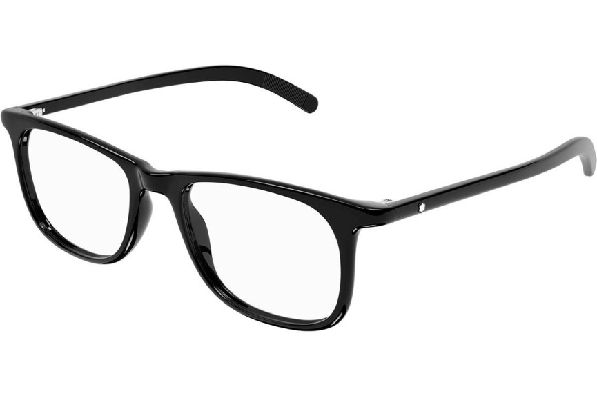 Okulary korekcyjne Mont Blanc MB0351O 001 Kwadratowe Czarne