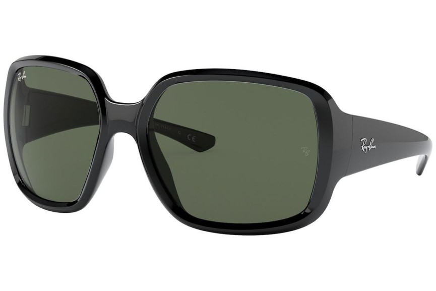 Okulary przeciwsłoneczne Ray-Ban Powderhorn RB4347 601/71 Kwadratowe Czarne