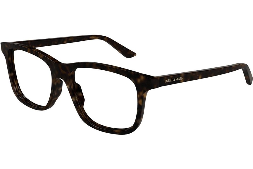 Okulary korekcyjne Bottega Veneta BV1316O 002 Kwadratowe Havana