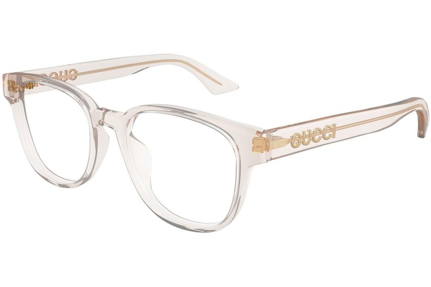 Okulary korekcyjne Gucci GG1746OA 002 Kwadratowe Różowe