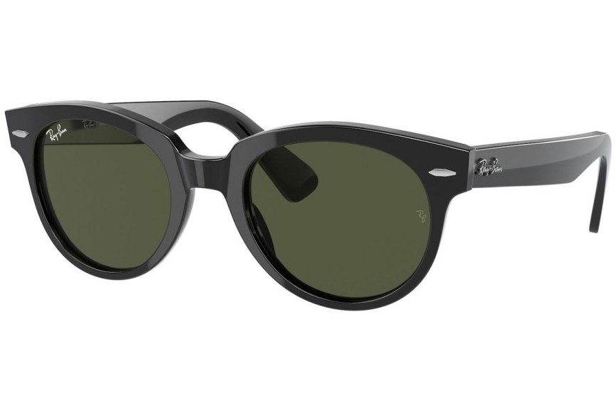 Okulary przeciwsłoneczne Ray-Ban Orion RB2199 901/31 Okrągłe Czarne