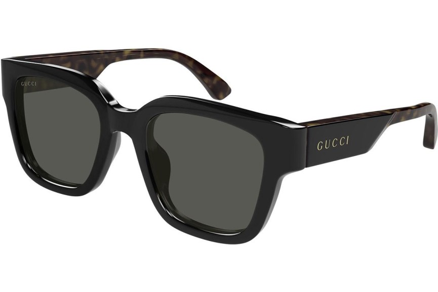 Okulary przeciwsłoneczne Gucci GG1670SK 001 Kwadratowe Czarne