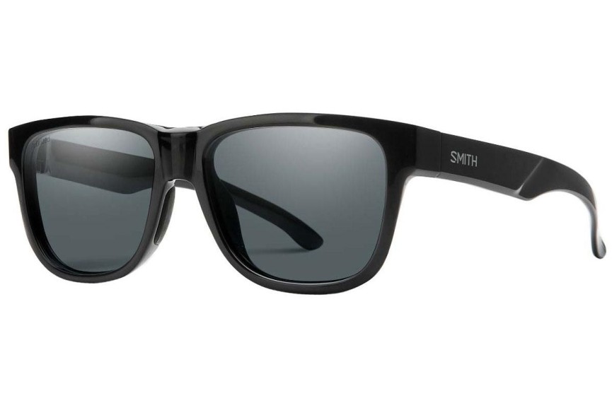 Okulary przeciwsłoneczne Smith Lowdown Slim 2 807/M9 Polarized Kwadratowe Czarne