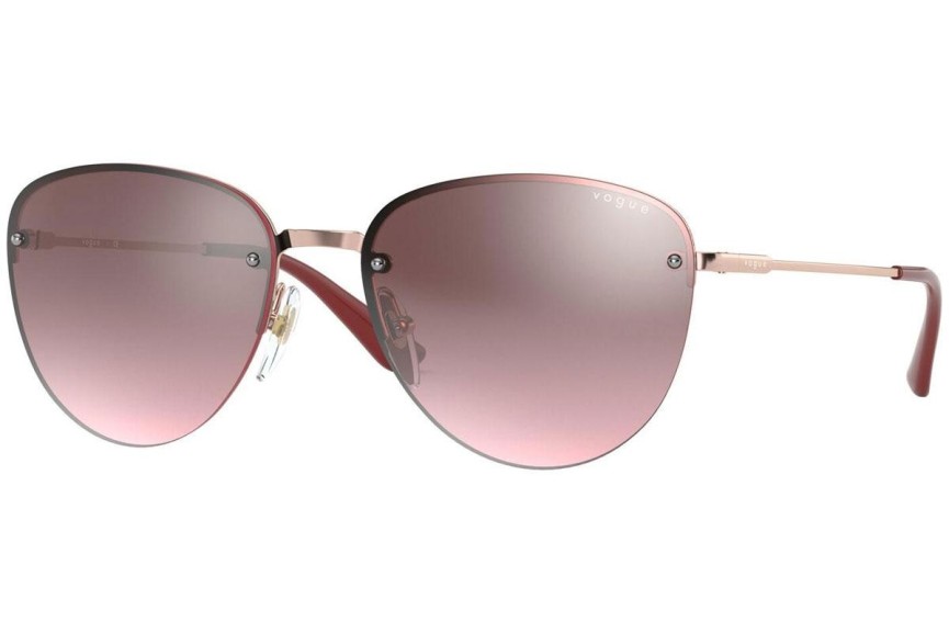 Okulary przeciwsłoneczne Vogue VO4156S 50757A Pilotki (Aviator) Złote