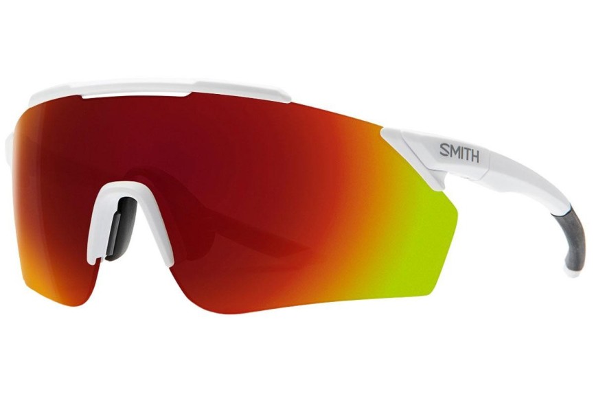 Okulary przeciwsłoneczne Smith RUCKUS 6HT/X6 Pojedyncze | Shield Białe