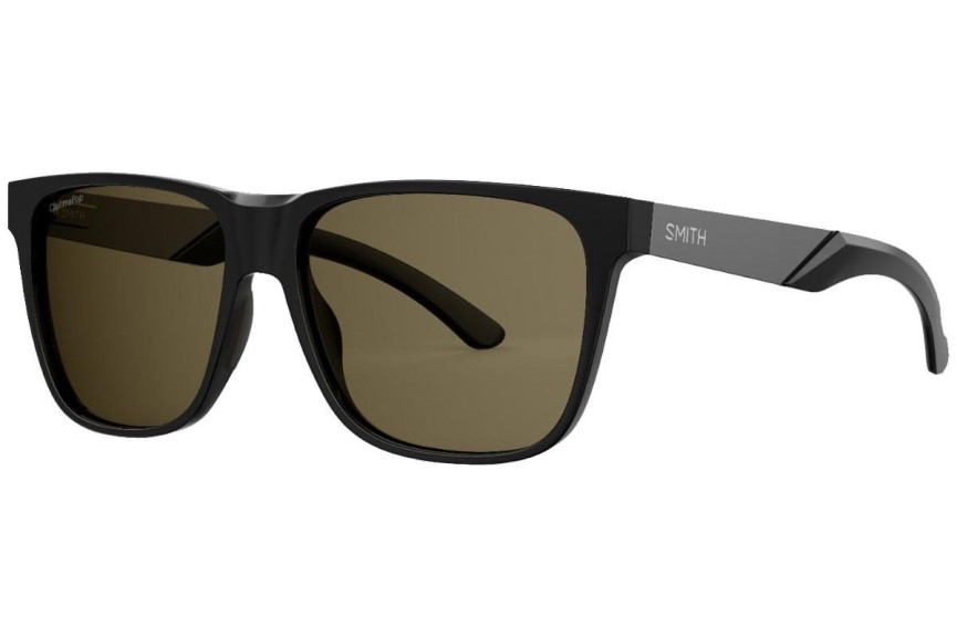 Ochelari de soare Smith Lowdown Steel XL 807/L7 Polarized Pătrați Negri