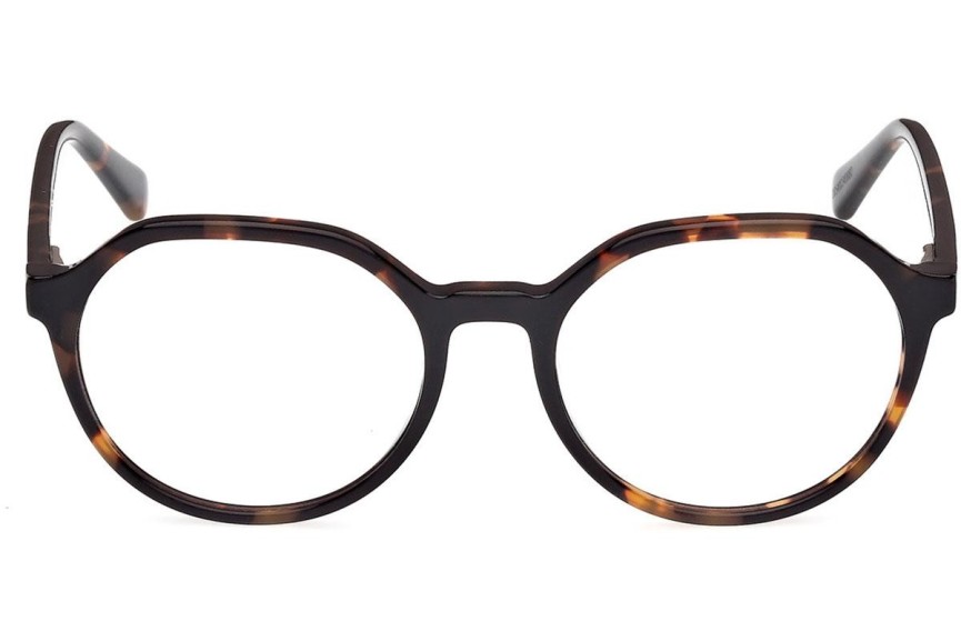 Okulary korekcyjne Guess GU50166 052 Okrągłe Havana