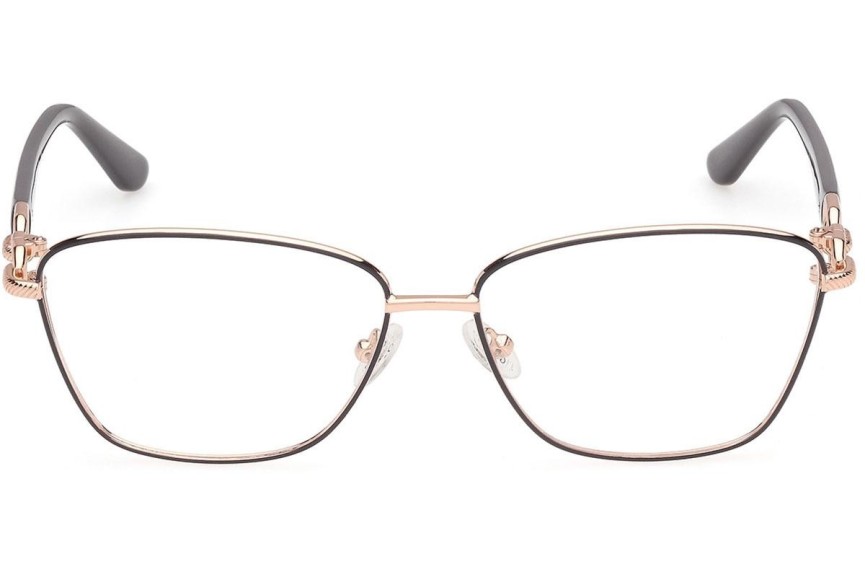 Okulary korekcyjne Guess GU50179 020 Kwadratowe Szare