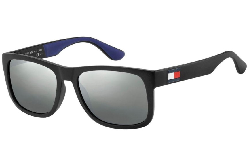 Okulary przeciwsłoneczne Tommy Hilfiger TH1556/S D51/T4 Prostokątne Czarne