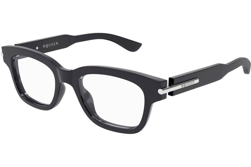 Okulary korekcyjne Alexander McQueen AM0497O 007 Kwadratowe Szare