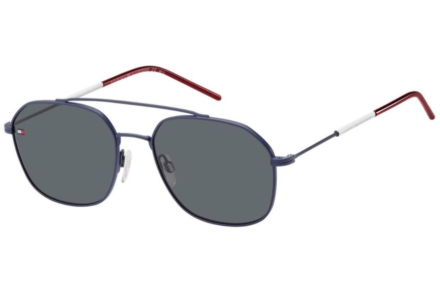 Okulary przeciwsłoneczne Tommy Hilfiger TH1599/S IPQ/IR Kwadratowe Niebieskie
