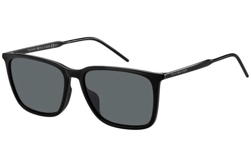 Okulary przeciwsłoneczne Tommy Hilfiger TH1652/G/S 807/IR Prostokątne Czarne