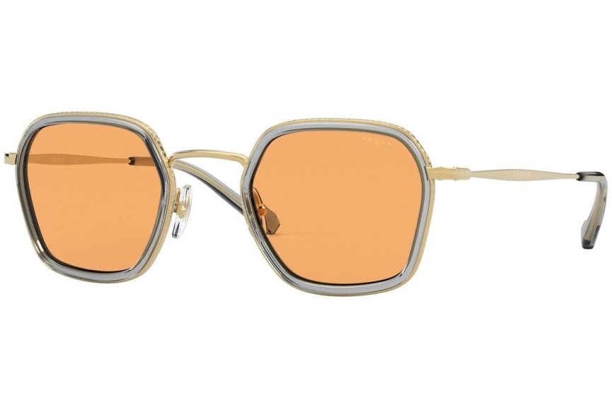 Okulary przeciwsłoneczne Vogue VO4174S 280/7 Okrągłe Złote