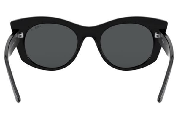 Okulary przeciwsłoneczne Vogue VO5312S W44/87 Kocie oczy Czarne