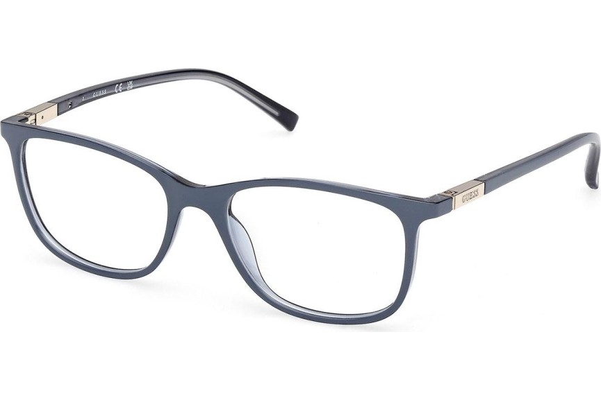 Okulary korekcyjne Guess GU3004 090 Okrągłe Niebieskie