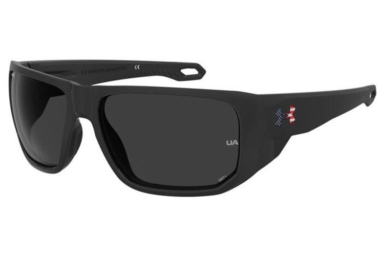 Okulary przeciwsłoneczne Under Armour UAATTACK2 SZE/6C Prostokątne Czarne