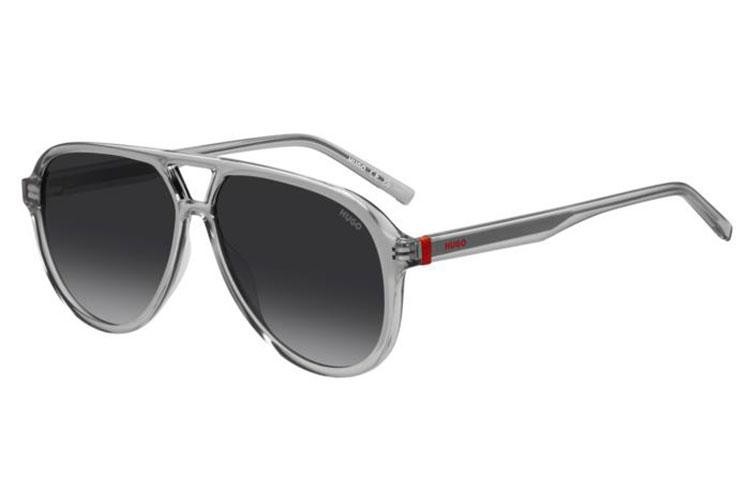 Okulary przeciwsłoneczne HUGO HG1362/S KB7/9O Pilotki (Aviator) Szare