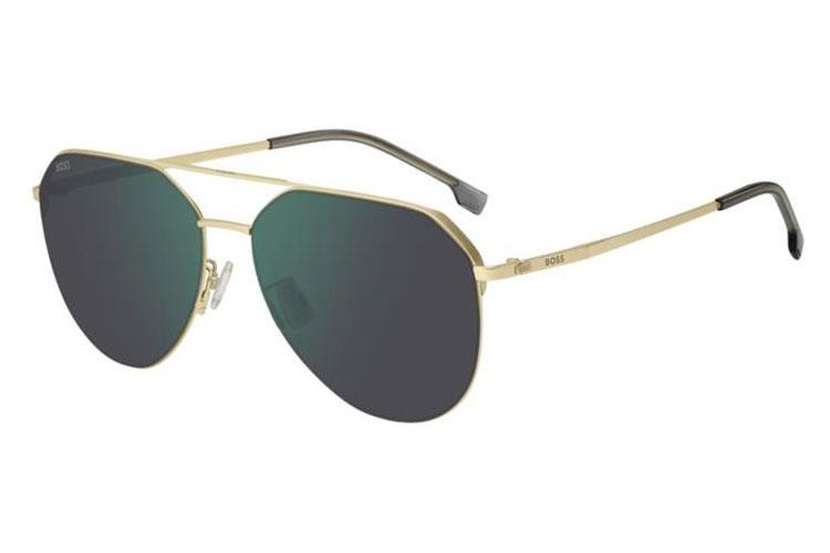 Okulary przeciwsłoneczne BOSS BOSS1795/F/S AOZ/MT Pilotki (Aviator) Złote