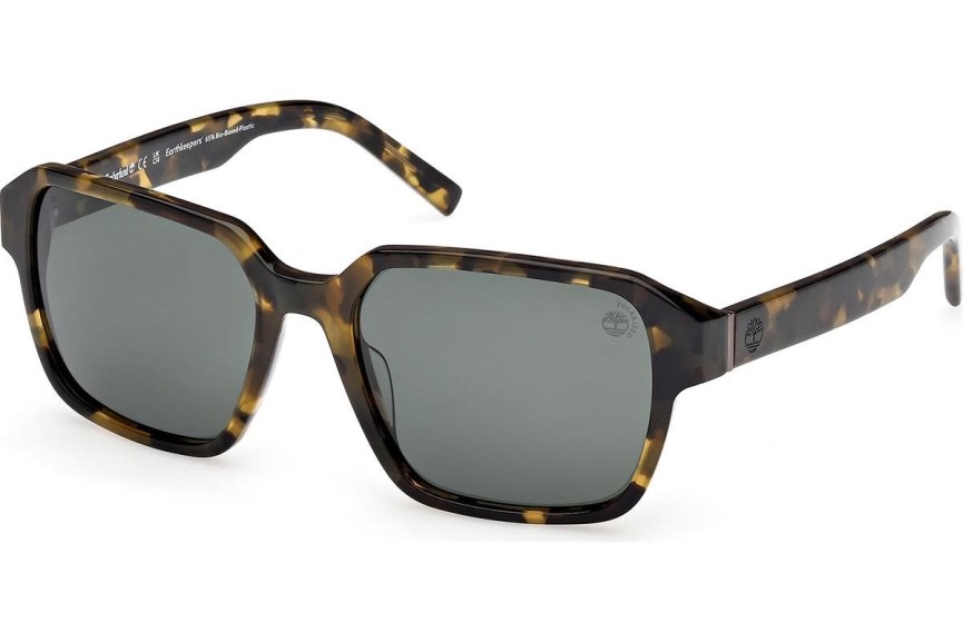 Solbriller Timberland TB00043 55R Polarized Firkantet Havana