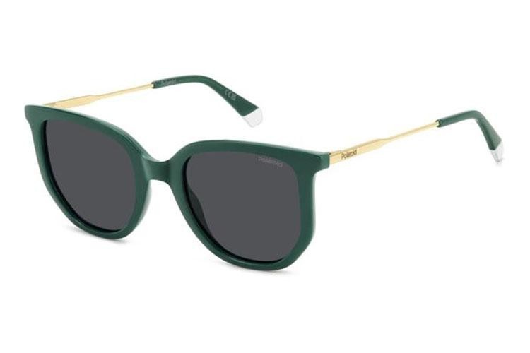 Okulary przeciwsłoneczne Polaroid PLD4185/S/X 1ED/M9 Polarized Kocie oczy Zielone
