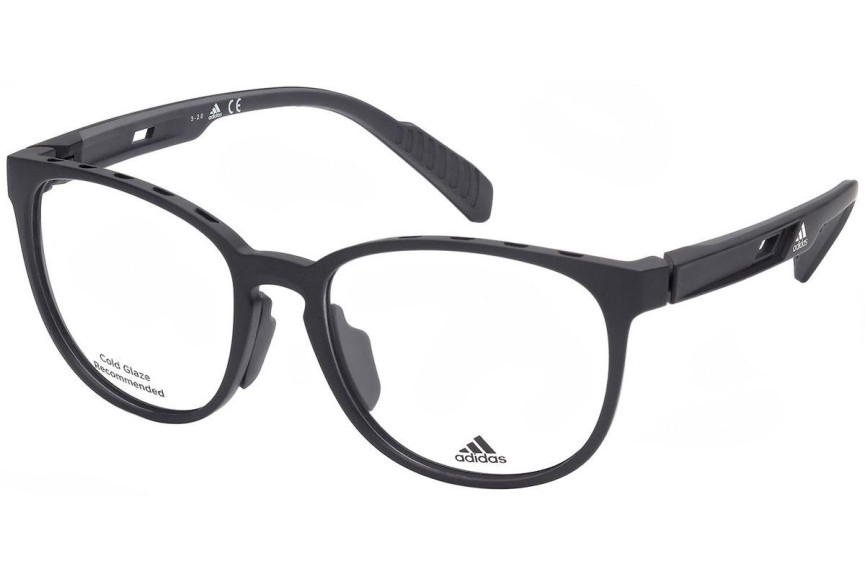 Okulary korekcyjne Adidas Sport SP5009 002 Okrągłe Czarne