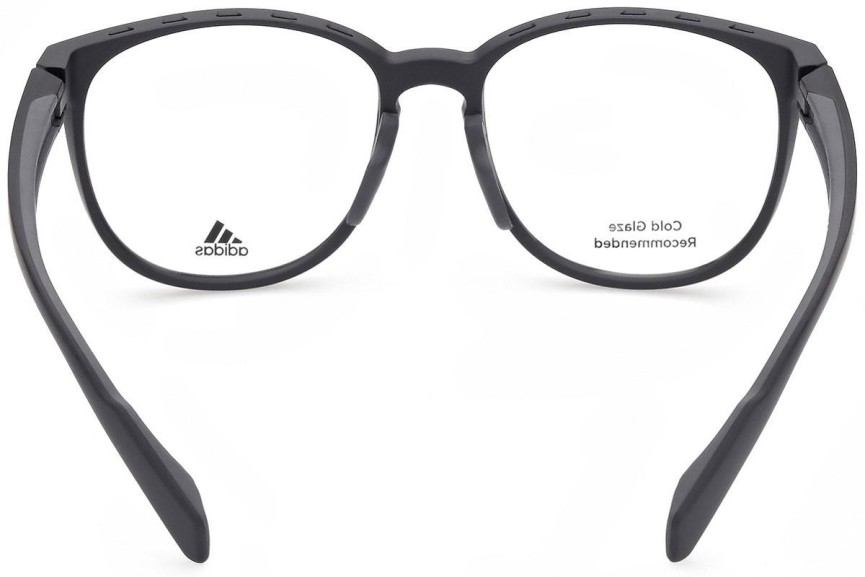 Okulary korekcyjne Adidas Sport SP5009 002 Okrągłe Czarne