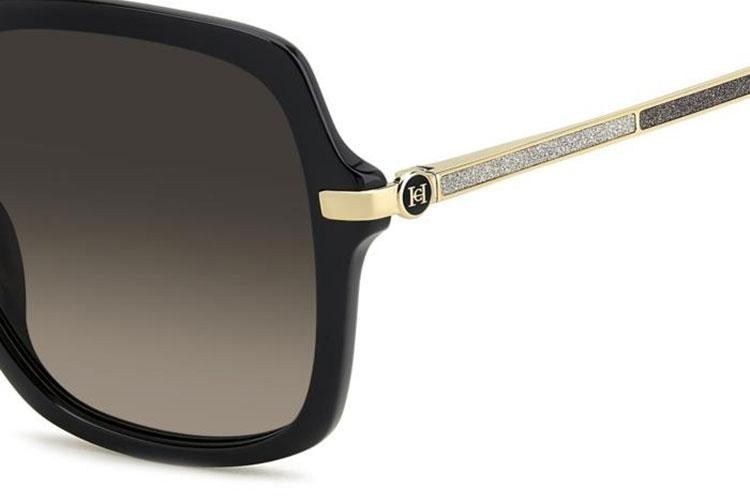 Ochelari de soare Carolina Herrera HER0285/G/S 807/HA Pătrați Negri