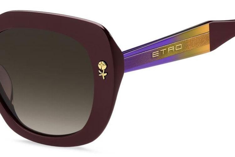 Napszemüvegek Etro ETRO0091/F/S LHF/HA Cat Eye Vörös