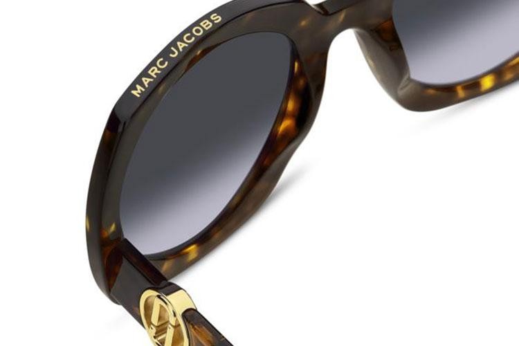 Ochelari de soare Marc Jacobs MARC808/S 086/GB Cat Eye Havana