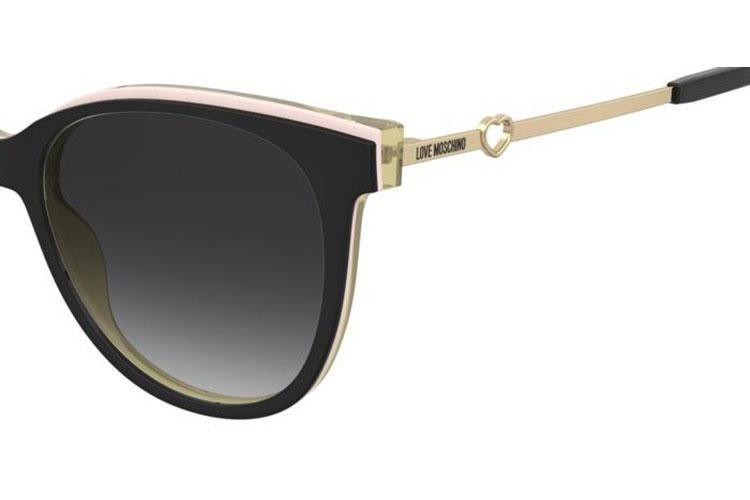 Ochelari de soare Love Moschino MOL085/S SDK/9O Cat Eye Negri