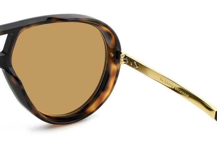 Okulary przeciwsłoneczne David Beckham DB99/VOYAGER XWY/VS Pilotki (Aviator) Czarne