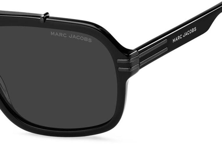 Okulary przeciwsłoneczne Marc Jacobs MARC840/S 807/IR Kwadratowe Czarne