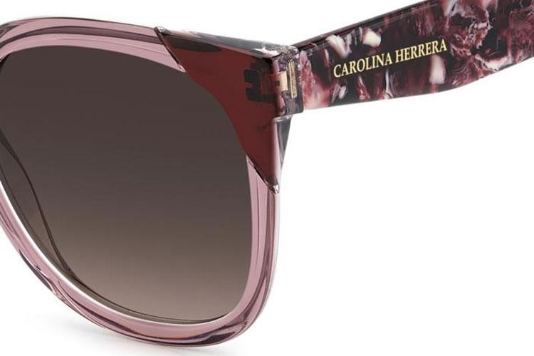 Ochelari de soare Carolina Herrera HER0289/S 35J/HA Pătrați Roz