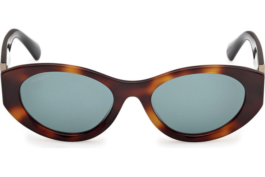 Okulary przeciwsłoneczne Max&Co. MO0123 52N Kocie oczy Havana