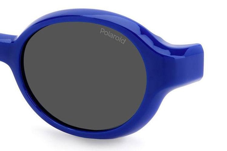 Ochelari de soare Polaroid Junior PLDK004CL-ON PJP Ovali Albaștri