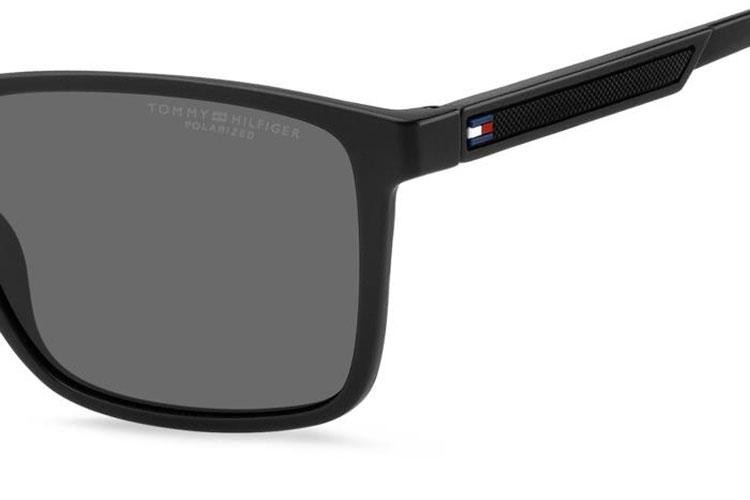 Ochelari de soare Tommy Hilfiger TH2201/S 807/M9 Polarized Pătrați Negri