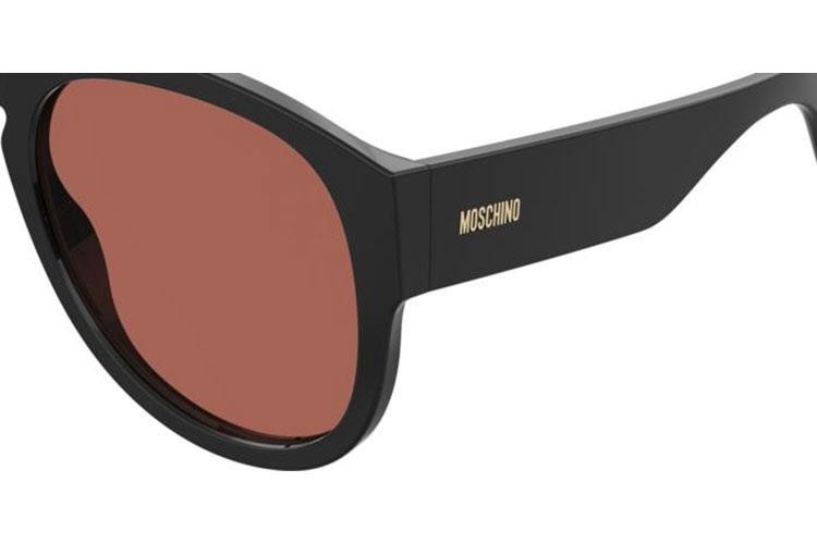 Okulary przeciwsłoneczne Moschino MOS176/S 807/U1 Pilotki (Aviator) Czarne