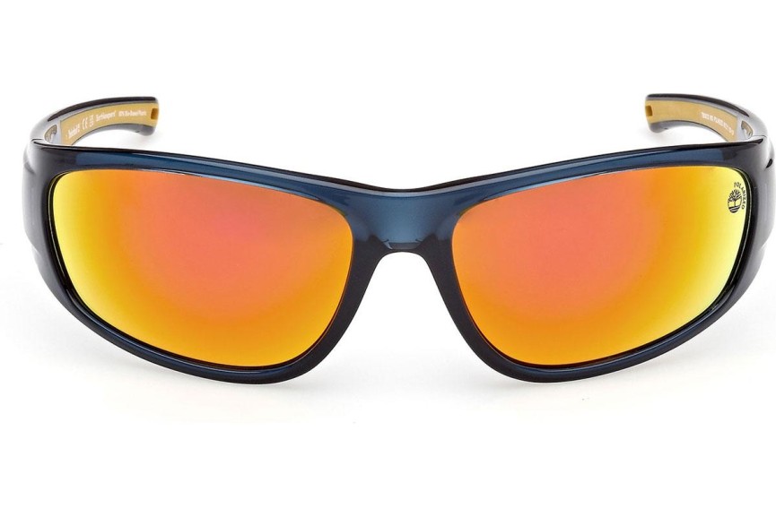 Zonnebril Timberland TB00033 90D Polarized Cat Eye Blauw