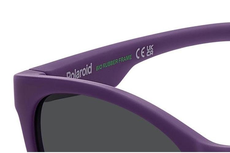 Ochelari de soare Polaroid Junior PLD8065/S B3V/M9 Polarized Cat Eye Violeți