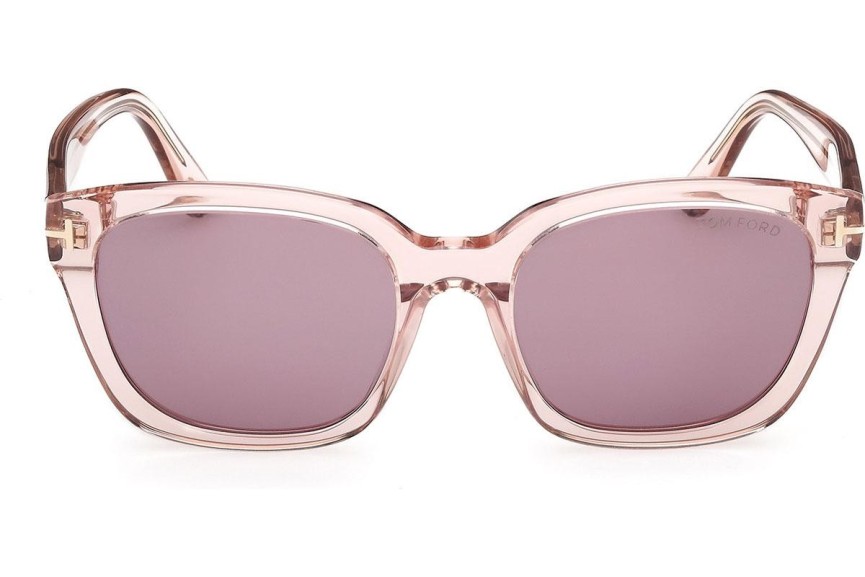 Ochelari de soare Tom Ford Haylay FT1216 72Y Pătrați Roz