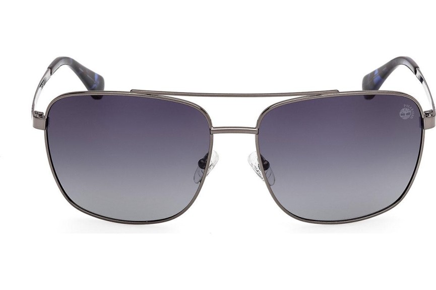 Napszemüvegek Timberland TB00044 08D Polarized Szogletes Szürke