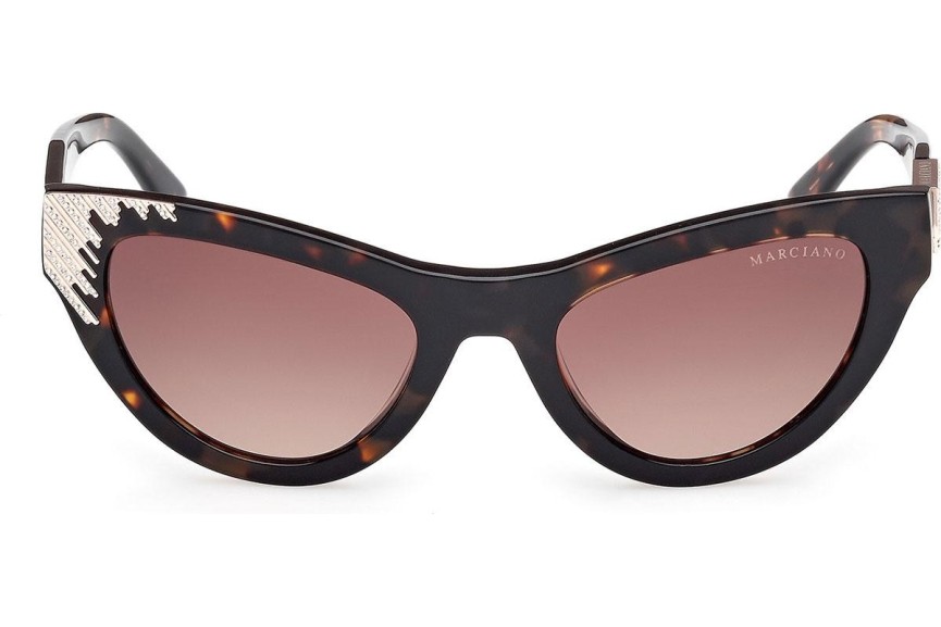 Ochelari de soare Marciano GM00025 52F Cat Eye Havana