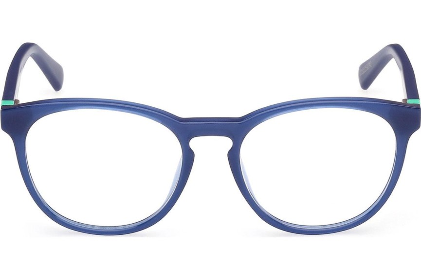 Okulary korekcyjne Timberland TB50062 090 Okrągłe Niebieskie