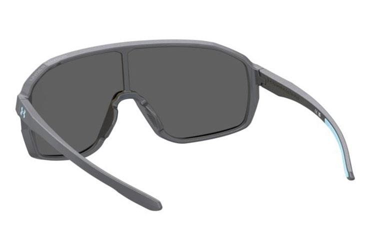 Ochelari de soare Under Armour UAGAMEDAYJR 4WC/Z0 Lentilă unică | Shield Gri