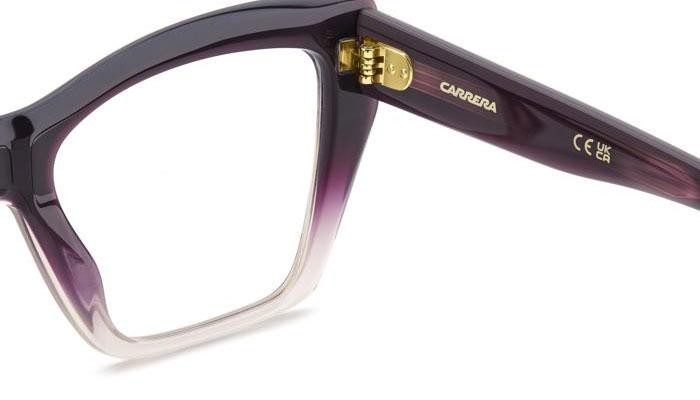 Ochelari Carrera CARRERA3064 0T7 Cat Eye Violeți