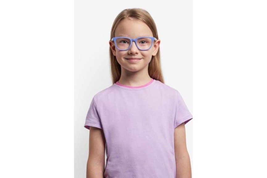 Ochelari Polaroid Junior PLDD845 789 Pătrați Violeți