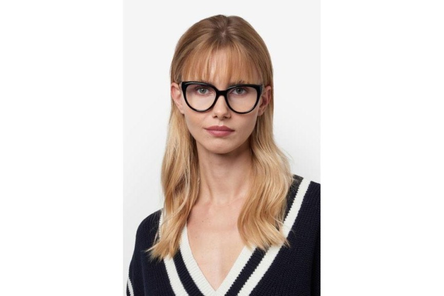 Ochelari Tommy Hilfiger TH2210 807 Cat Eye Negri