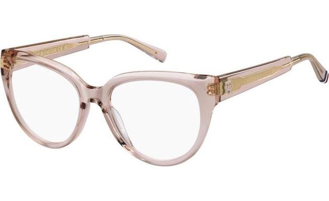 Ochelari Tommy Hilfiger TH2210 35J Cat Eye Roz