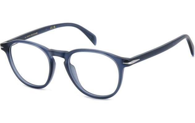 Okulary korekcyjne David Beckham DB1018 FLL Okrągłe Niebieskie